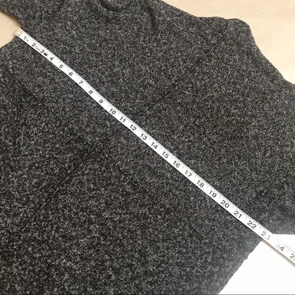 Pure J. Jill marled dark gray open cardigan Large - Picture 11 of 12